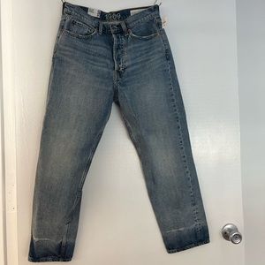 GAP 1969 High Rise Cheeky Straight Jeans
